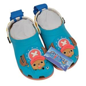 Crocs One Piece Tony Tony Chopper Classic Clogs Women's Size 10 Shoes Unisex